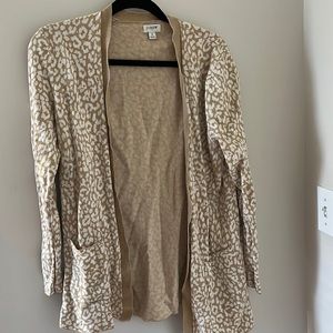 COPY - J Crew Cheetah Cardigan